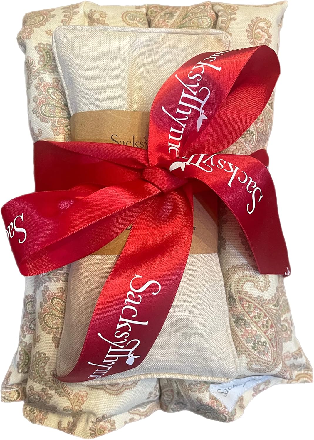 Microwavable Heating Pad for Back Pain, Cramps, Arthritis Relief, Heat Pad with Moist Heat Therapy - Hot Heated Pad Flaxseed, Cherry Pit, Herbs Comforting Aromatherapy, Made in USA, Large