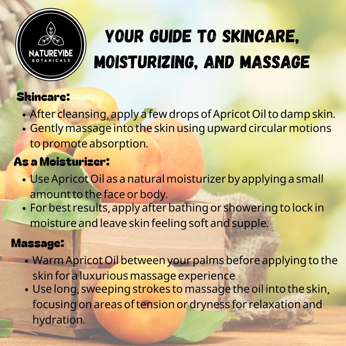 Naturevibe Botanicals Apricot Oil 32oz Fractionated and Jojoba Oil 32oz Coconut Oil 32oz | Oil Combo