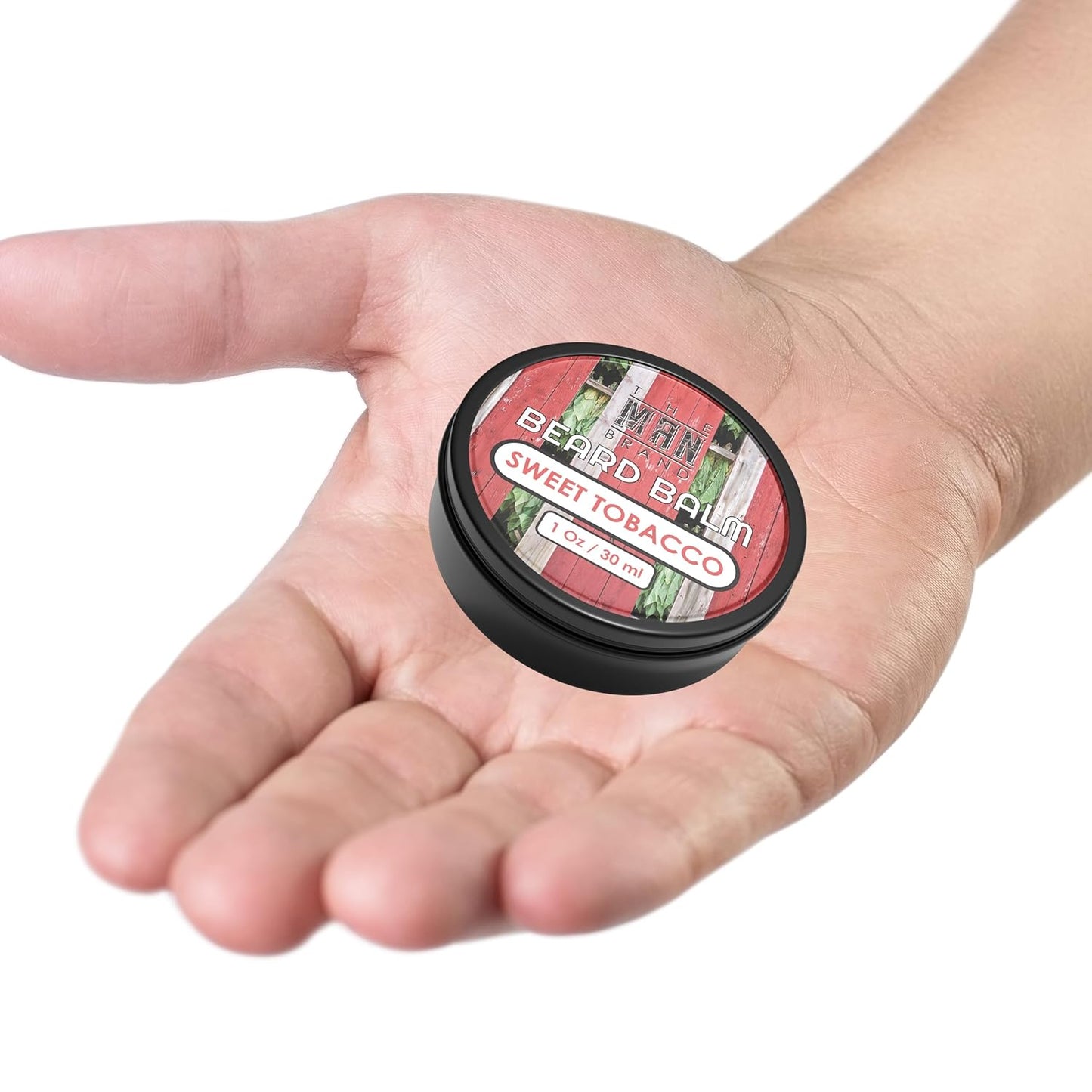 Sweet Tobacco Beard Conditioning Balm - Moisturizing and Softening Scented Balm (1 Ounce)