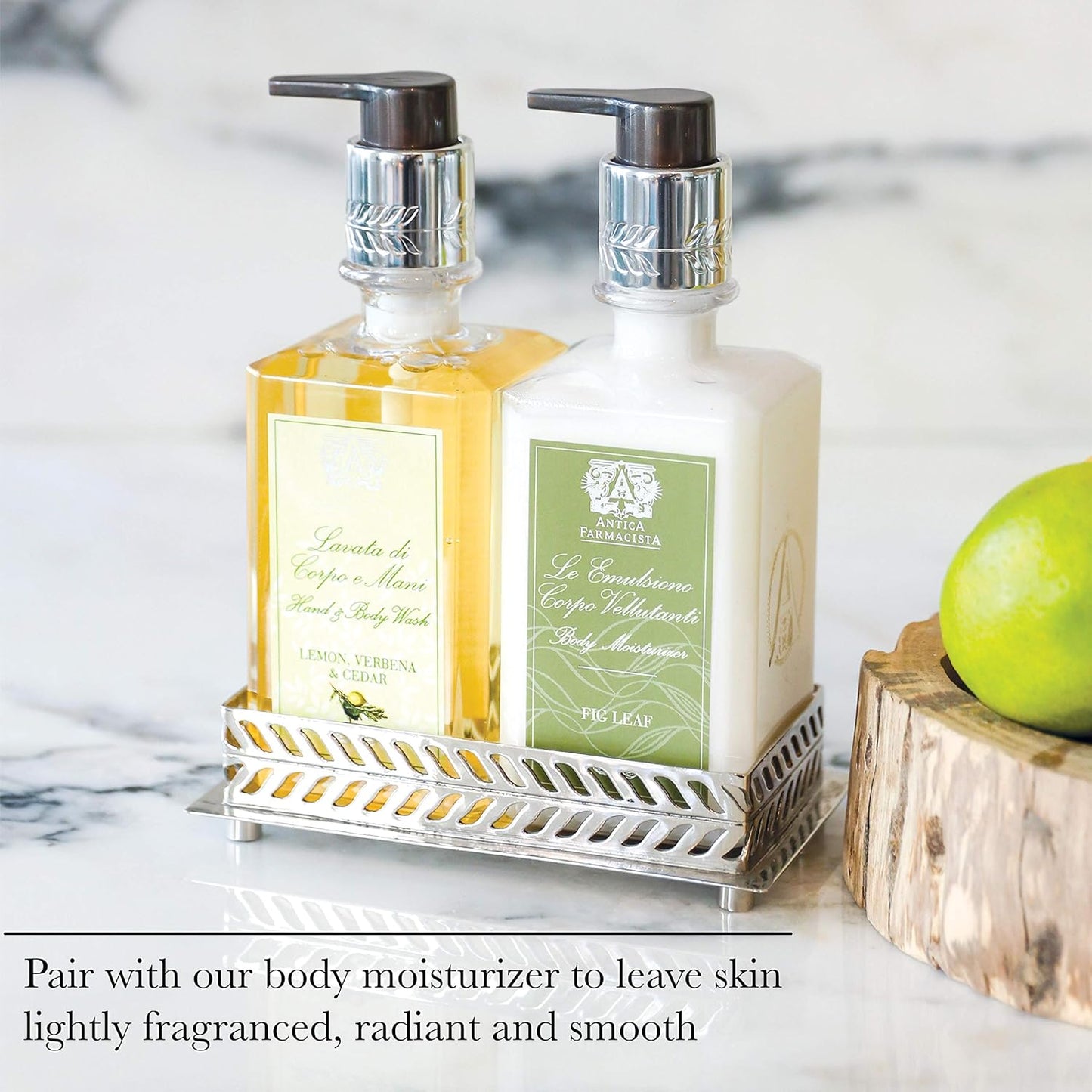 Antica Farmacista Hand & Body Wash - Luxury Nourishing Body Wash - Hydrating Hand Cleansing Wash - Bath & Body Gift - Santorini, 10 fl oz