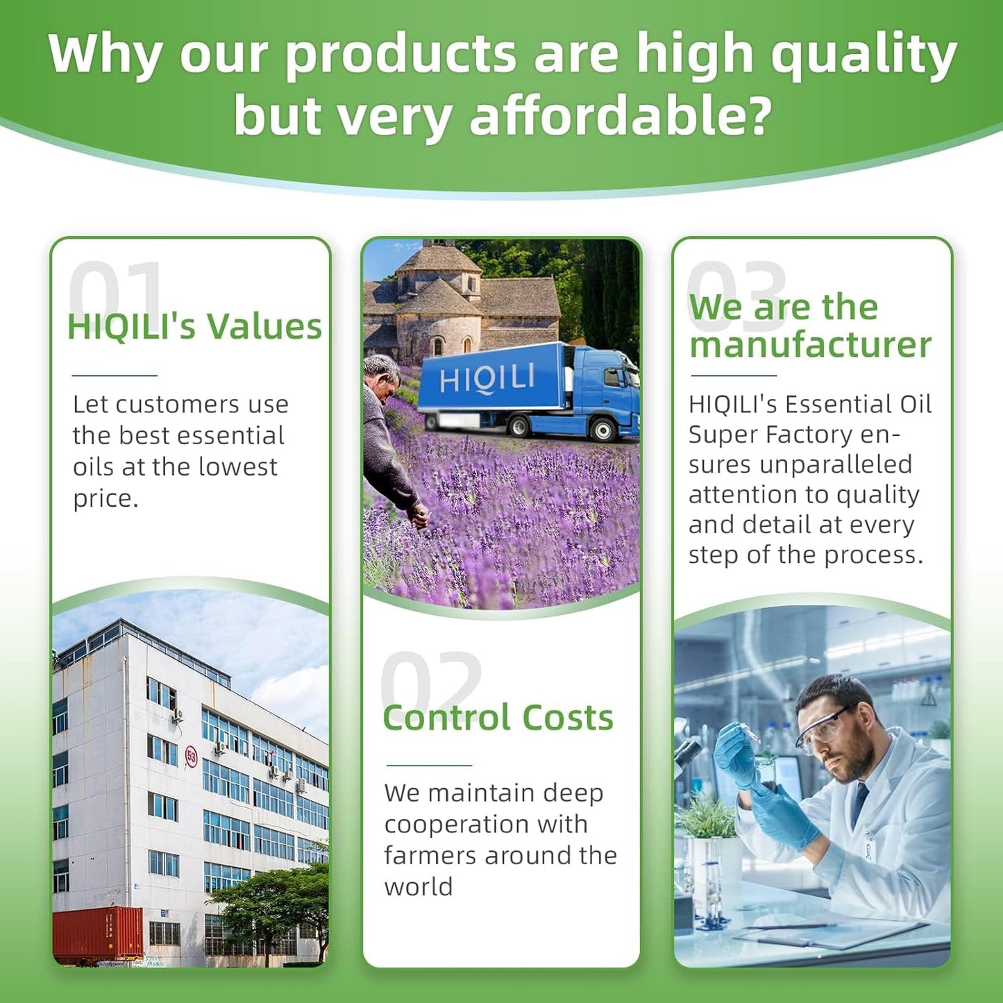 HIQILI Eucalyptus Essential Oil for Spray, Diffuser & Skin, 100% Pure Undiluted - 16 Fl Oz