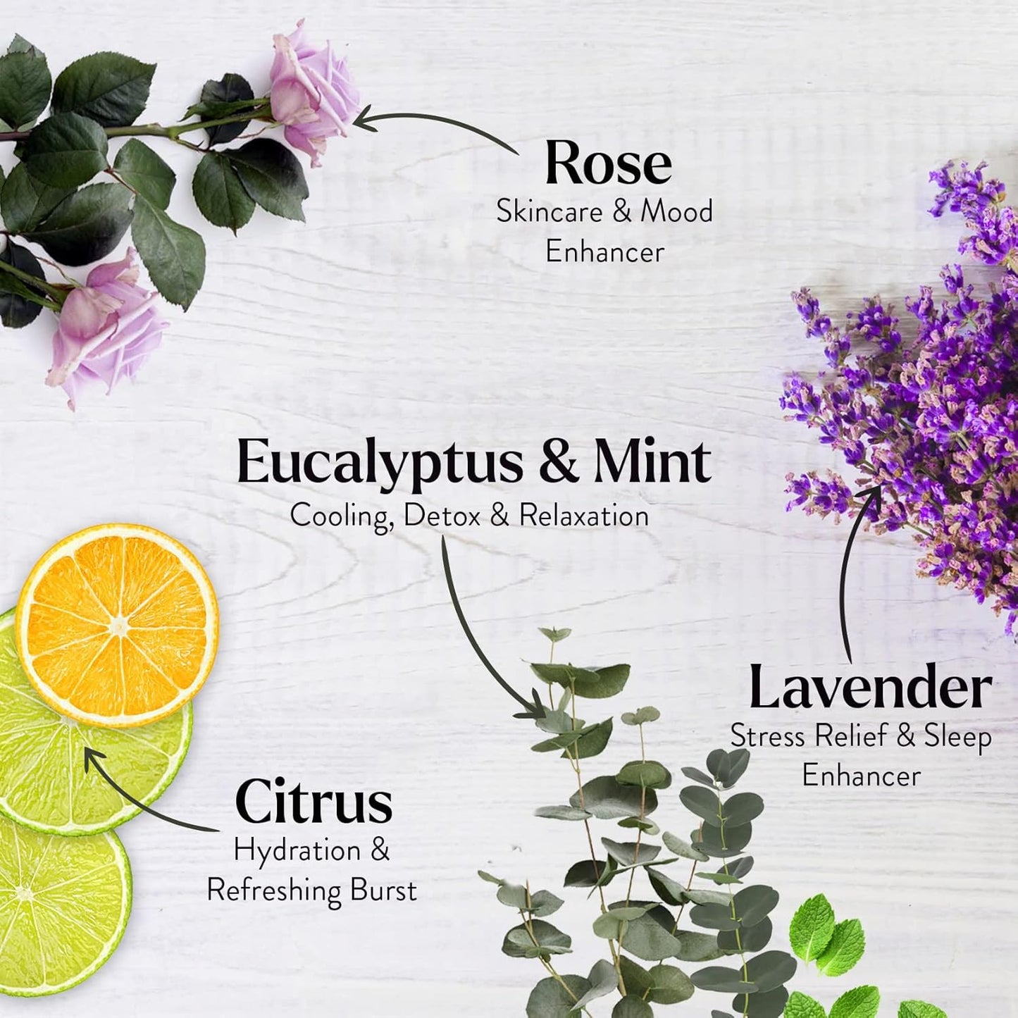 Miracle Made Variety Pack Aromatherapy Shower Steamers – Essential Oil Shower Bombs for Relaxation, Nasal Relief & Daily Self-Care – 6 Shower Melt Tablets with Dried Flowers