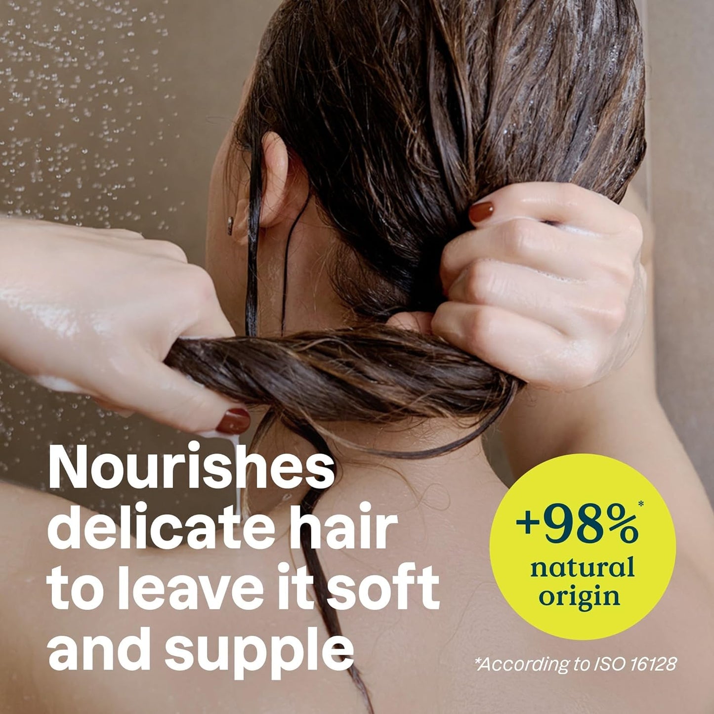 ATTITUDE Hair Conditioner for Sensitive Dry Scalp, Dry and Damaged Hair, Soothing Oat, Naturally Derived Ingredients, Dermatologically Tested, Vegan Detangler, Nourishing, 8 Fl Oz