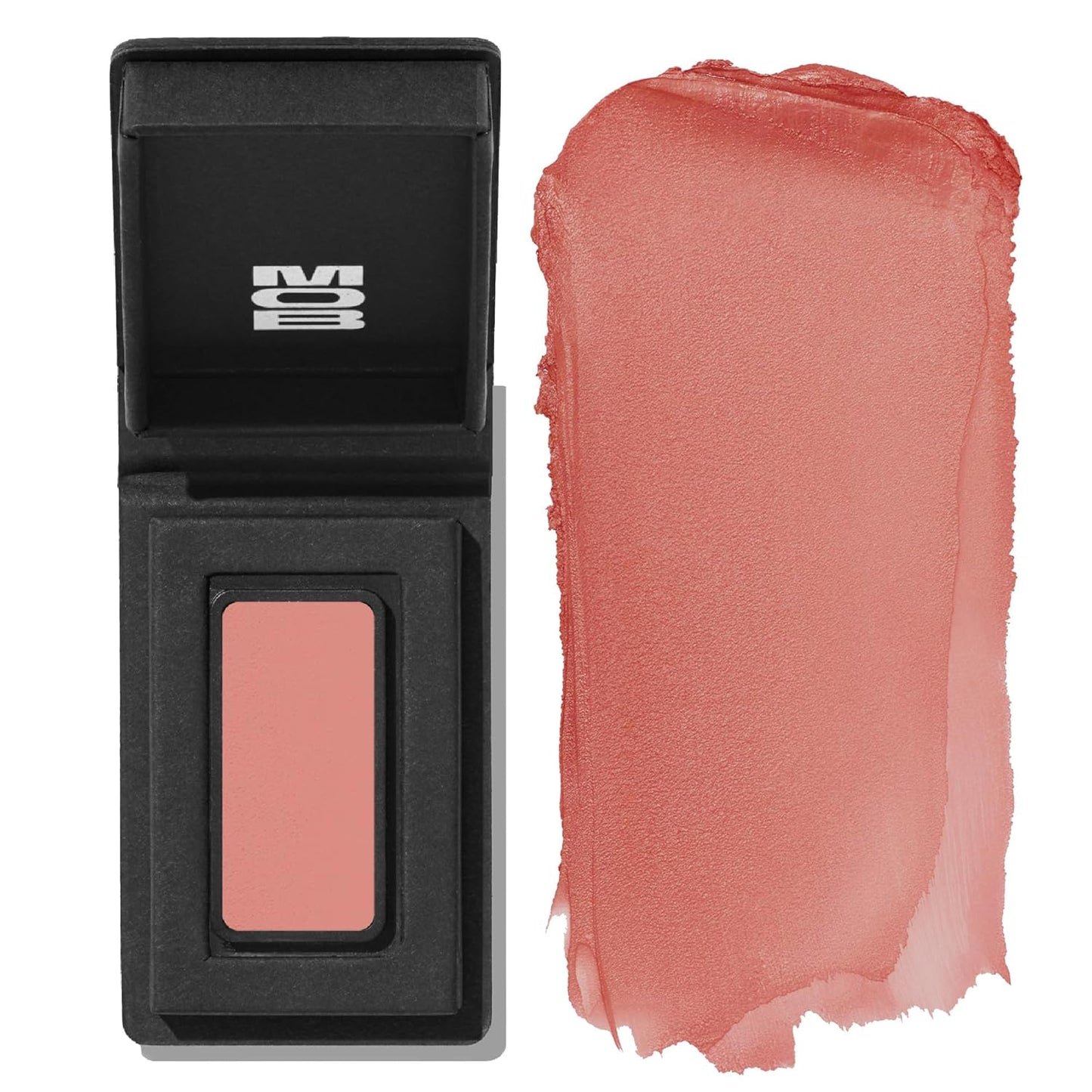MOB Beauty Cream Clay Eyeshadow M114 – Muted Rose | Skincare-Infused, Vegan, Cruelty-Free, Blendable Cream-to-Velvet Finish, Buildable Pigment, Clean Eyeshadow in Sustainable, Biodegradable Compact