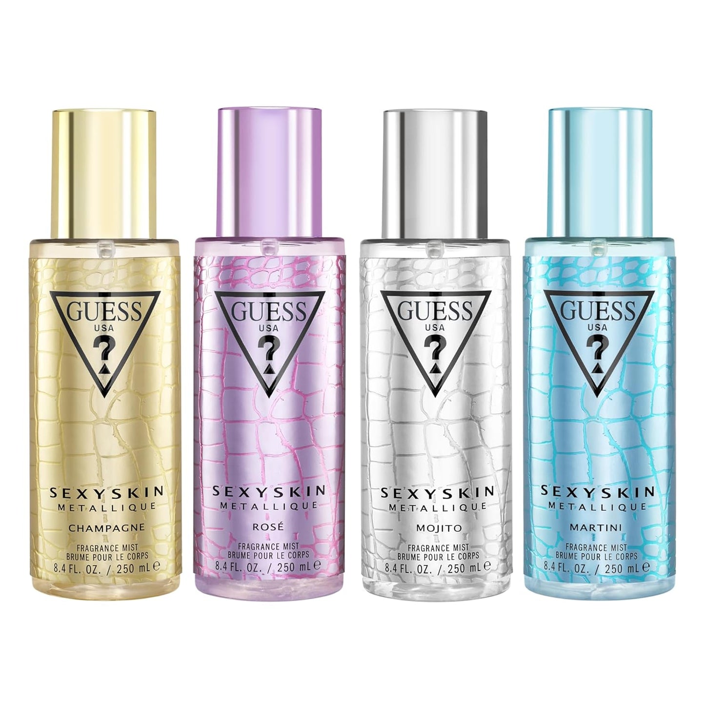 GUESS Sexy Skin Metallique Rosé Fragrance Mist For Women, 8.4 Fl. Oz.