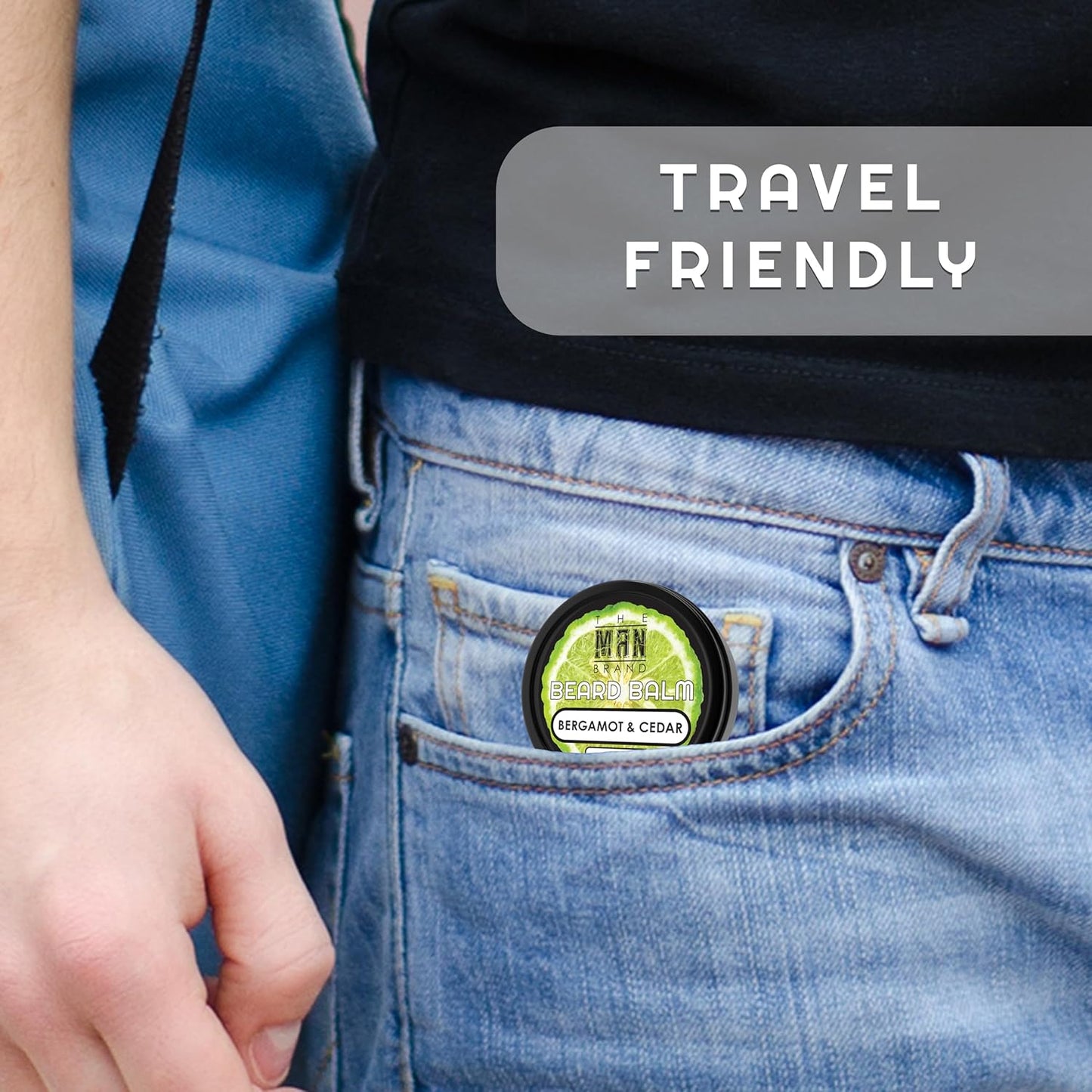 Bergamot and Cedar Beard Balm - Bergamot Beard Care Balm - Beard Moisuturizing Bergamot Balm - Bergamot Beard Softner (1 Ounce, Bergamot and Cedar)