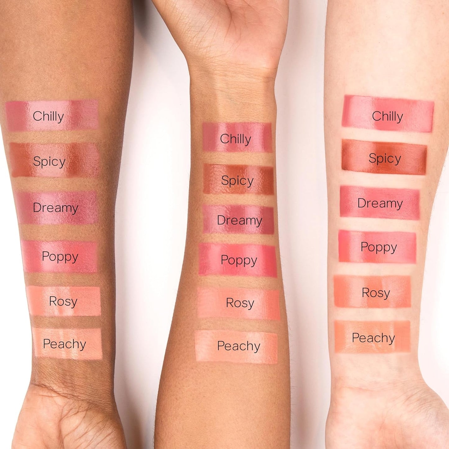 Saie Dew Liquid Blush for Cheeks - Hydrating Cream Blush Stick with a Blendable + Buildable Formula - Skincare Infused Dewy Cheek Tint for a Natural Flush - Glowy Makeup Essential - Dreamy (.40 oz)