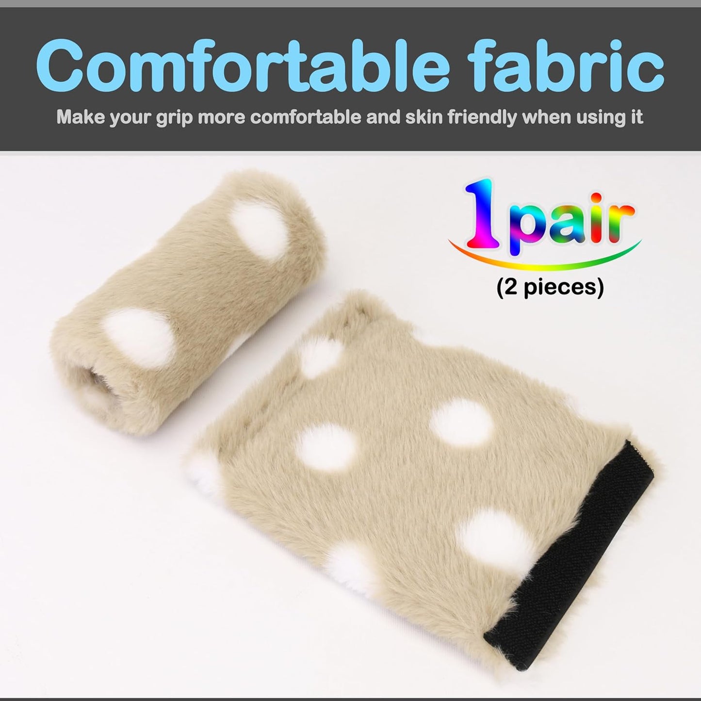 Walker Handle Pads Walker Handle Cushions Walker Padded Hand Grip Covers Mobility Aid (WH2505B)