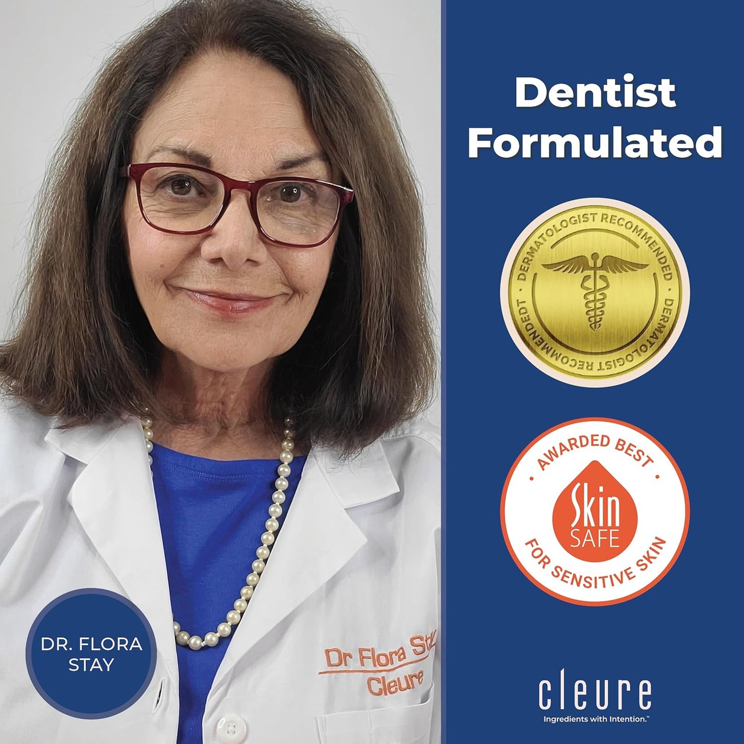 Cleure Alcohol Free Mouthwash with Xylitol & Baking Soda - Gentle Fluoride Free Mouth Wash for Adults & Kids - Cinnamon (16 oz, Pack of 1)