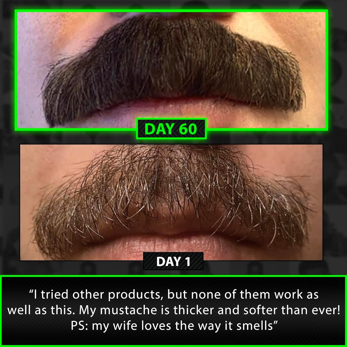 Biotin Beard Balm + 11-in-1 Beard & Hair Growth Shampoo – Kit with Castor Oil, Peppermint & Keratin – 2X Thickening Balm, Mustache Wax & Conditioner – Hydrates, Thickens & Softens