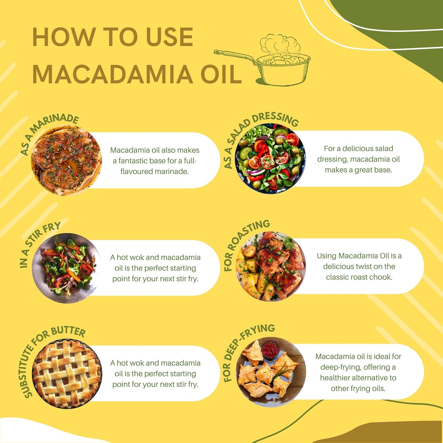 Mac Nut Cooking Oil- Australian Pure Cold Pressed Macadamia Nut Oil, Unrefined, for Natural Cooking, High Smoke Point for Frying, Non GMO, Vegan, Keto Friendly and Gluten Free (16.9 fl oz)