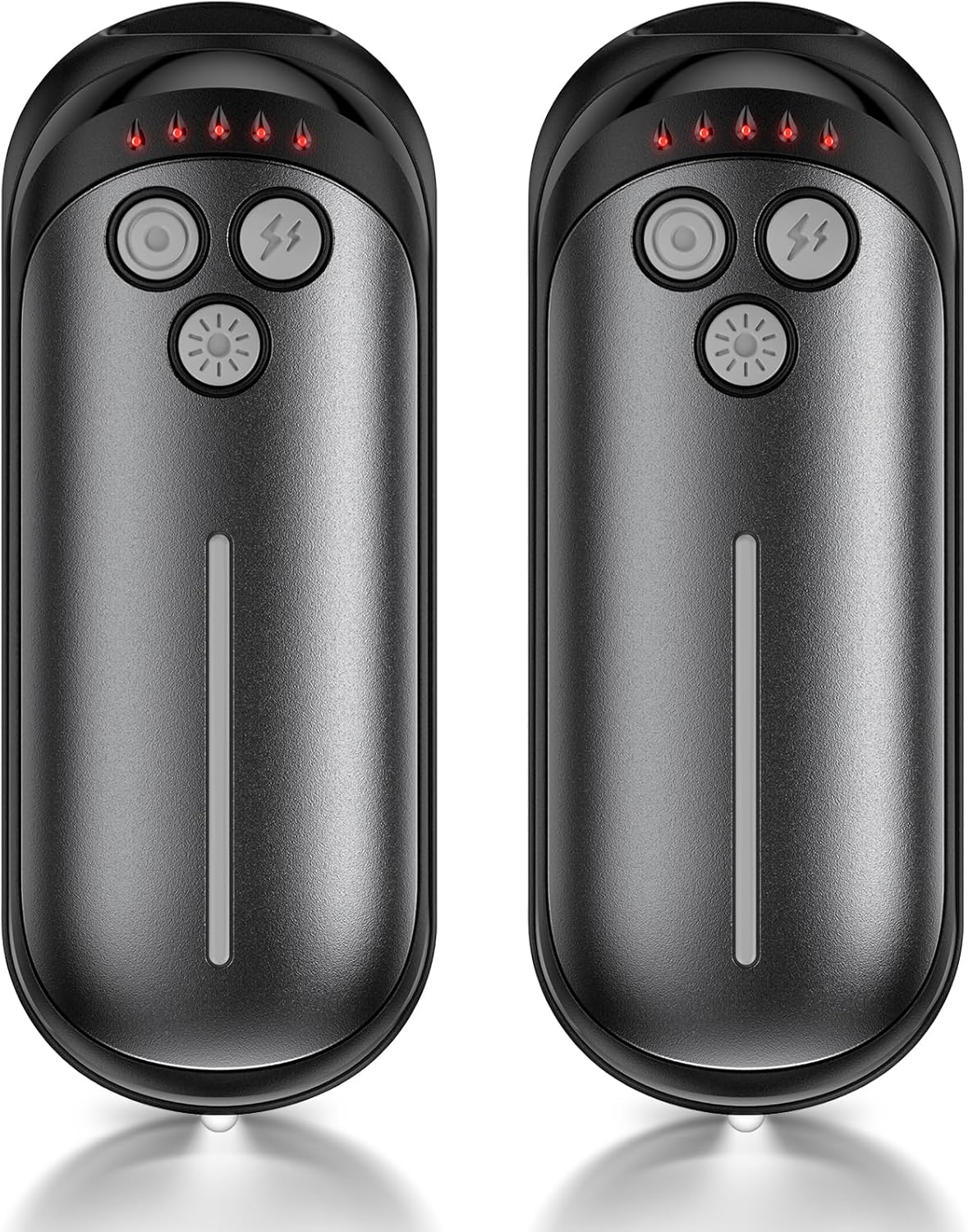 Rechargeable Hand Warmers 2 Pack, 6000mAh Electric Hand Warmer Rechargeable, 2 in 1 Portable Hand Warmers with AI Smart Chips, Outdoor, Hunting, Camping for Family for Christmas