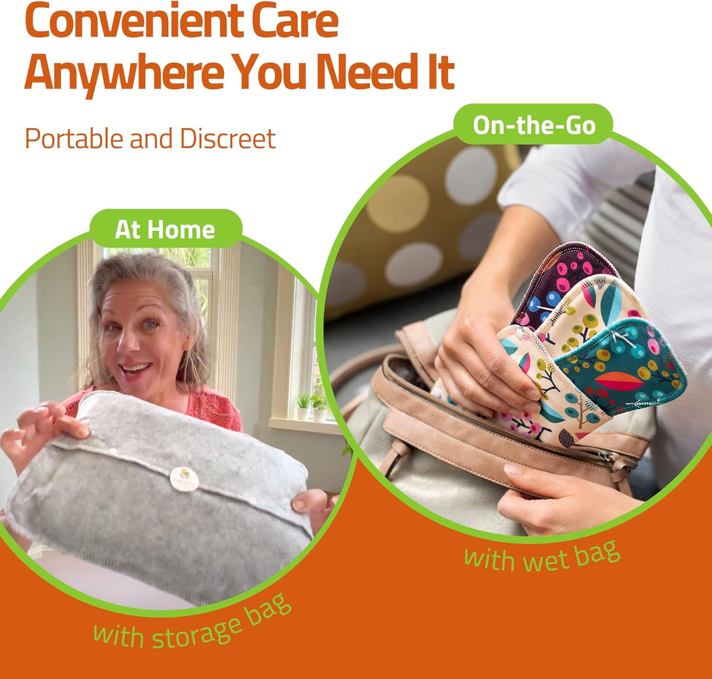 Made in EU - Ultra-Light Reusable Panty Liners (Small, 7-Pack) – High-Temp Washable Cloth Panty Liners for Women & Teens – Breathable Organic Viscose Keeps You Fresh & Dry for Daily Vaginal Discharge