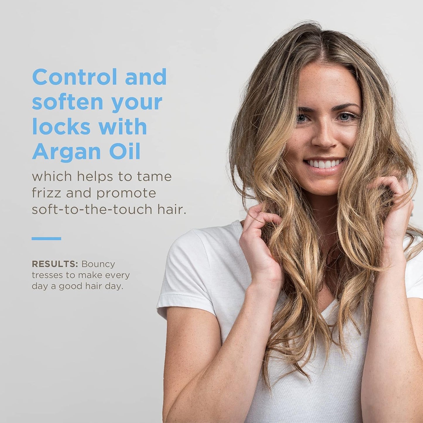 Soapbox Argan Oil Shampoo, Harsh Sulfate Free, Paraben & Silicone Free, Color Safe, and Vegan Hair Shampoo | Control & Soften Shampoo (33.8 Ounces)