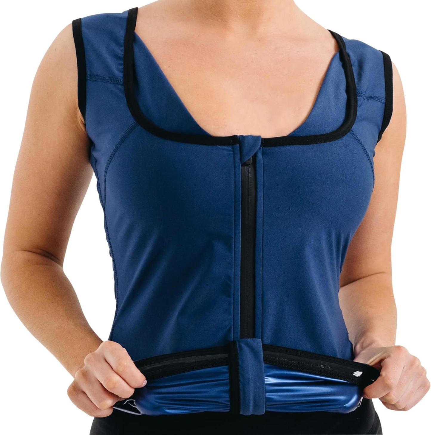 RDX Women’s Sauna Vest Heat Trapping Sweat Waist Trainer - Reach Oeko TEX 100 Certified Body Shaper