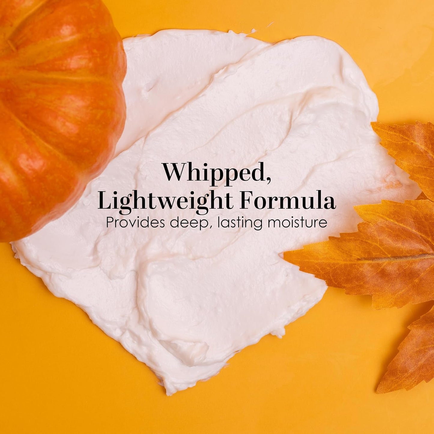 Pumpkin Body Butter with Organic Shea Butter | Pumpkin Spice Lotion for Women | Non Greasy Body Cream | Fall Body Care Favorite with Pumpkin Spice Scent
