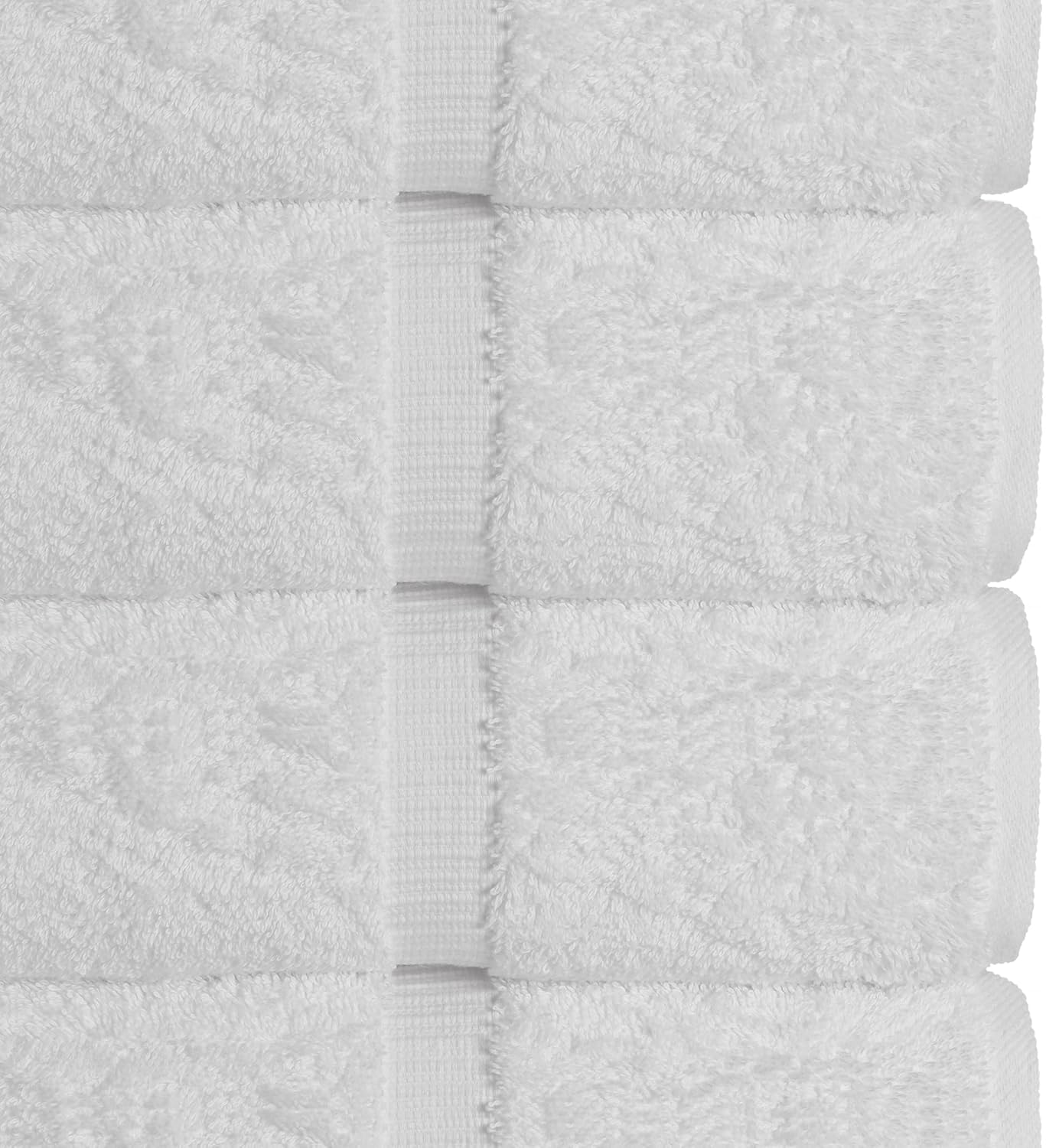 Chakir Turkish Linens | Hotel & Spa Quality 100% Cotton Premium Turkish Towels | Soft & Absorbent (6-Piece Hand Towels, White)