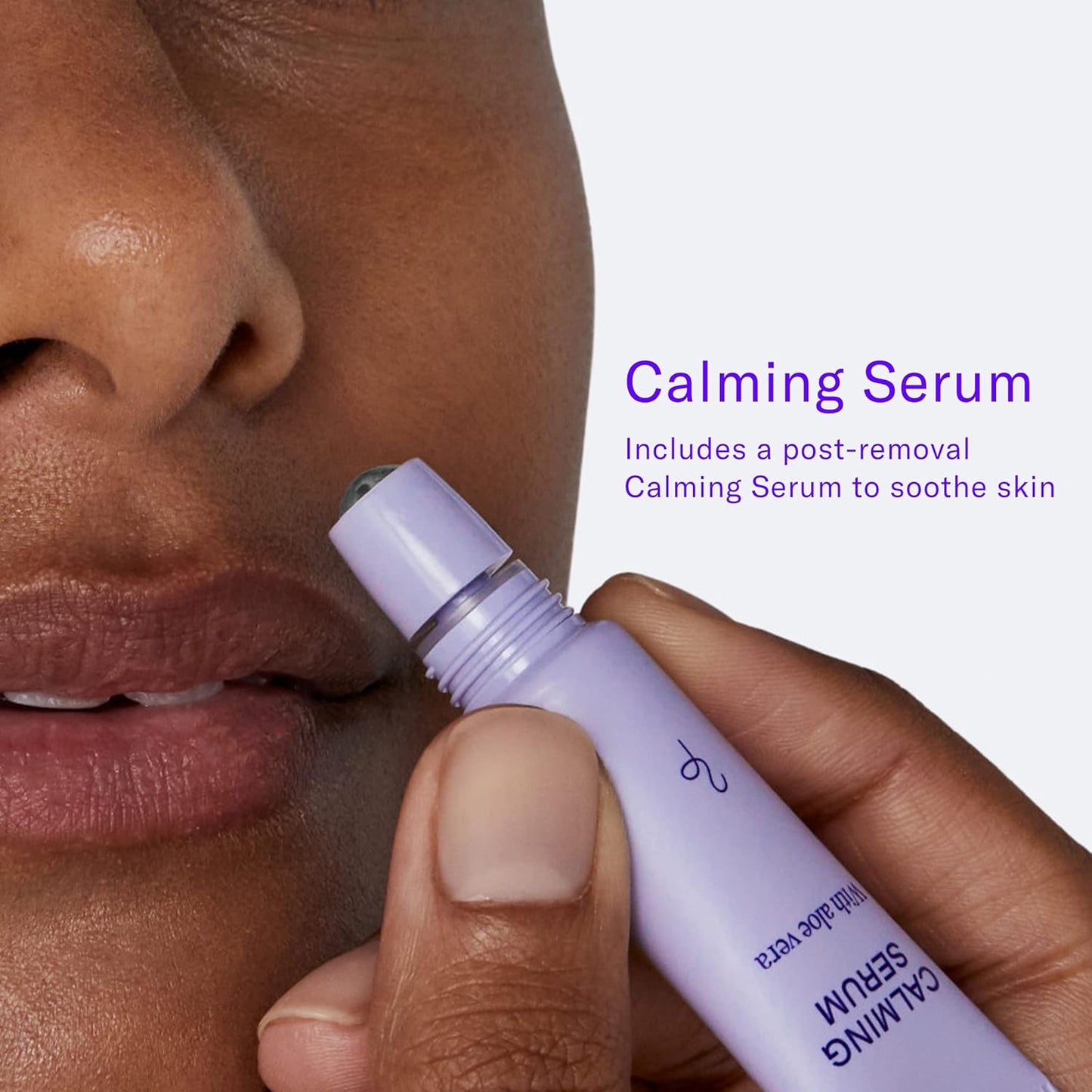 Flamingo Women's Facial Hair Removal Cream with Calming Serum - (2 Pack) 1.35 fl oz - Removes Hair from Chin, Upper Lip, and Sideburns