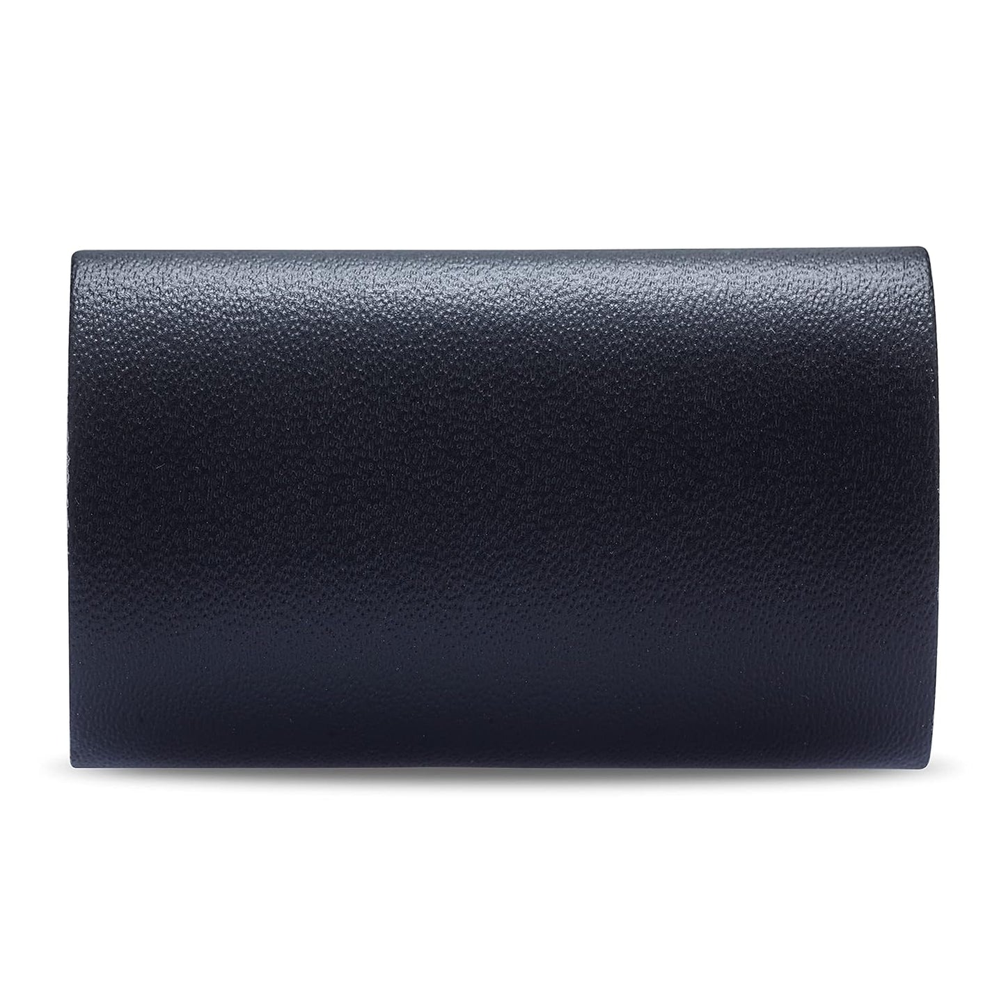 Safety Razor Head Protecting Leather Cover, Genuine Cowhide Leather Double Edge Safety Razor Case Accessories for Travel, Butterfly Razor Case (Black)