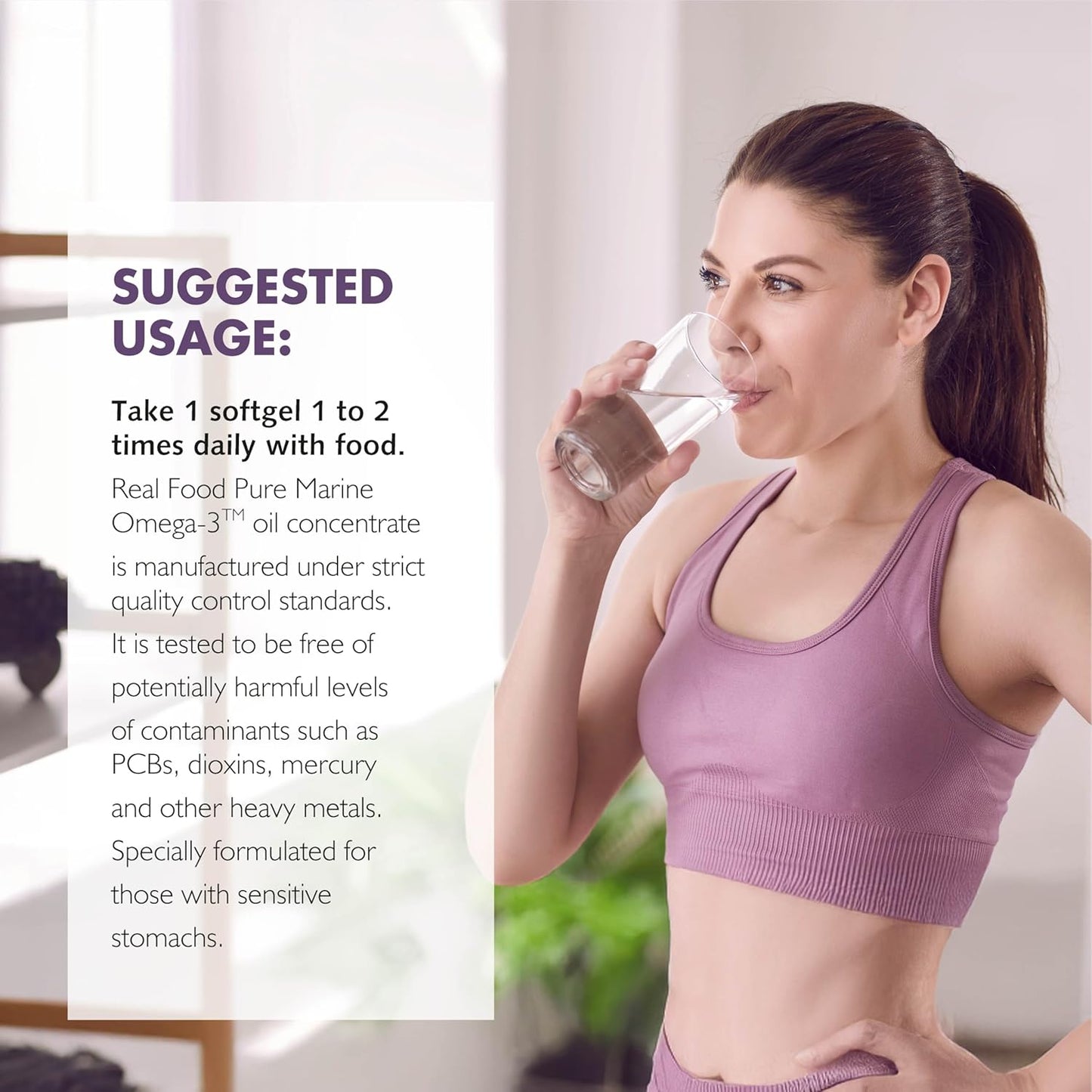 Cocó March N.M.D Marine Omega-3 - HIGH Potency 500 mg EPA / 250 mg DHA Enteric Coated, No Fishy Aftertaste, Gluten Free, Dairy Free, Paleo Friendly, Keto Friendly, GMO Free - 3 Months Supply