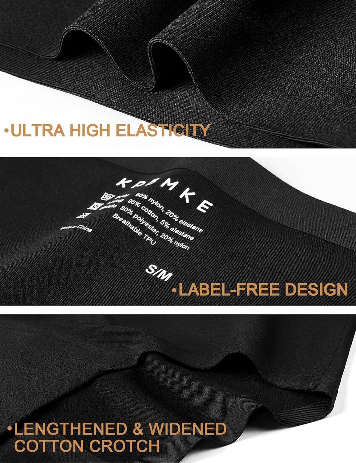 EcoPeriod Period Underwear for Women Heavy Flow, Leakproof Menstrual Underwear Seamless Period Panties, No Show Panty