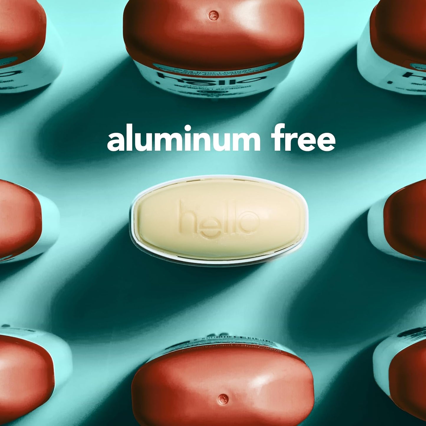 hello Sweet Coconut Deodorant With Shea Butter for Women + Men, Aluminum Free, Baking Soda Free, Parabens Free, 24 Hour Odor Protection, 2.6 Ounce, 2 Pack