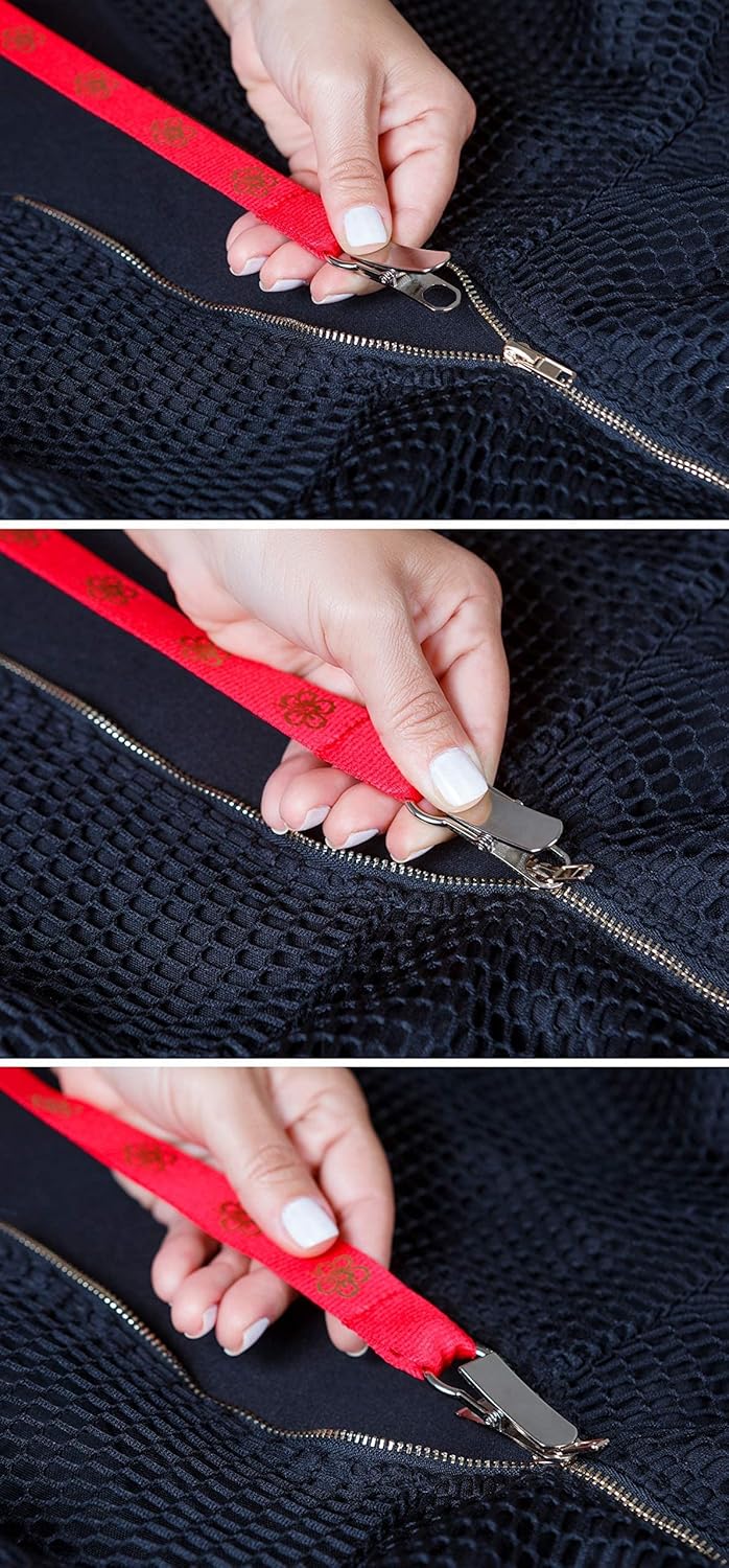 Dress Zipper Pull Helper - Unique Design Works on Virtually All Zipper Types, Zip up Dresses and Boots by Yourself