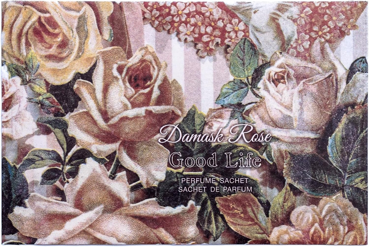 Good Life Damask Rose Scented Sachets | Designed in New Zealand | 12 Sachets – Vintage