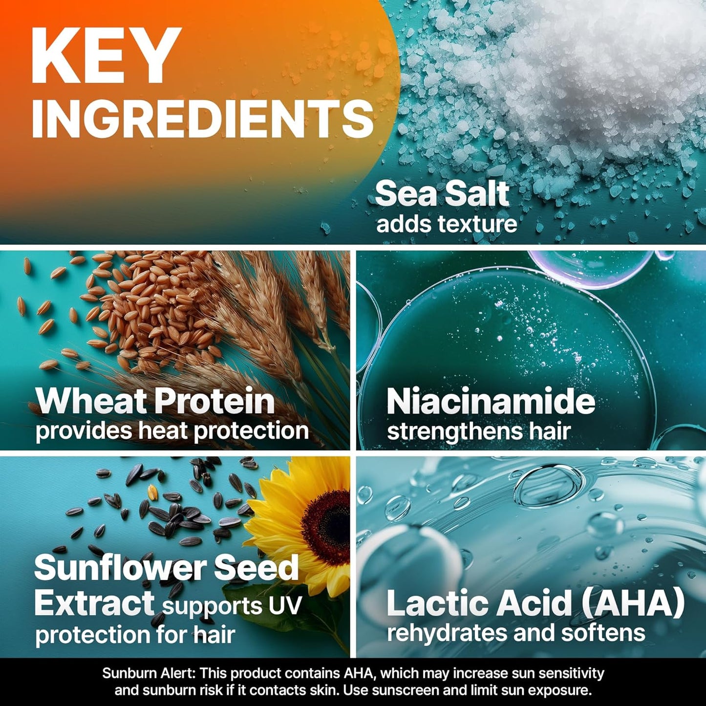 Sea Salt Spray – Wave Activator & Texture Spray for Hair Volume – Texturizing Hair Mist & Curl Refresher for Men & Women – Travel Size Hairspray Extra Hold Volumizer & Strong Holding for Styling