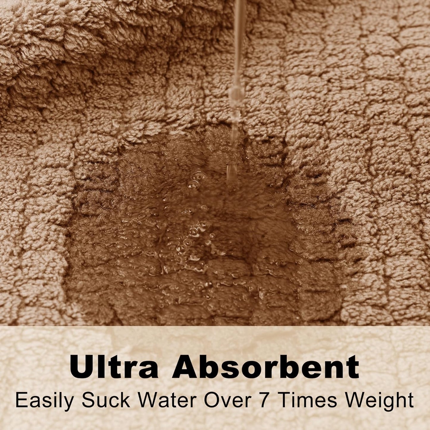 Women's Shawl Collar Bathrobe, Soft Long Towel Robes for Women - Super Absorbent Quick Dry yet Warm