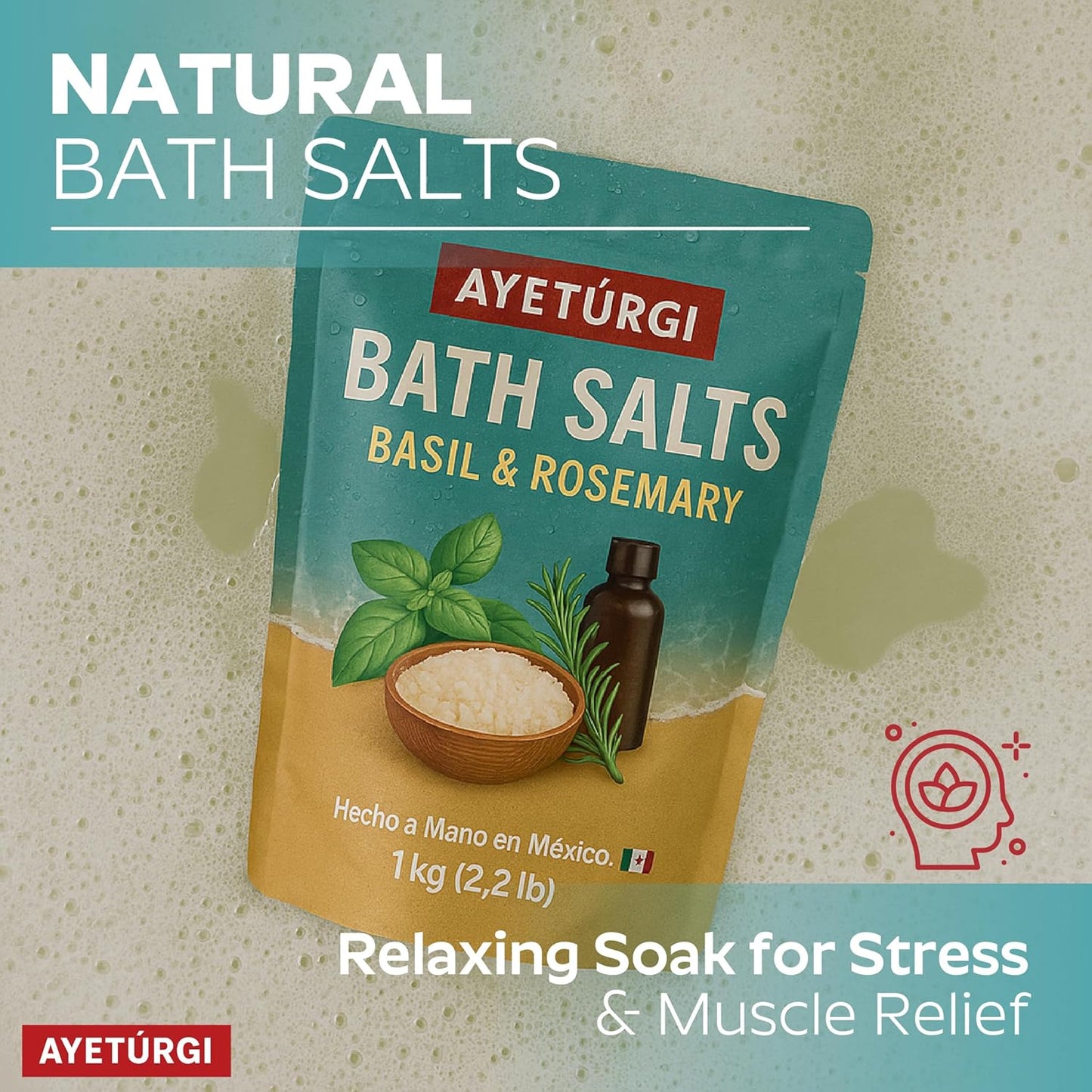 Bath Salts,Epsom Salt Bath soak,Relaxing Gifts for Women,Ancient Minerals Magnesium Flakes,epson Salts for Bath
