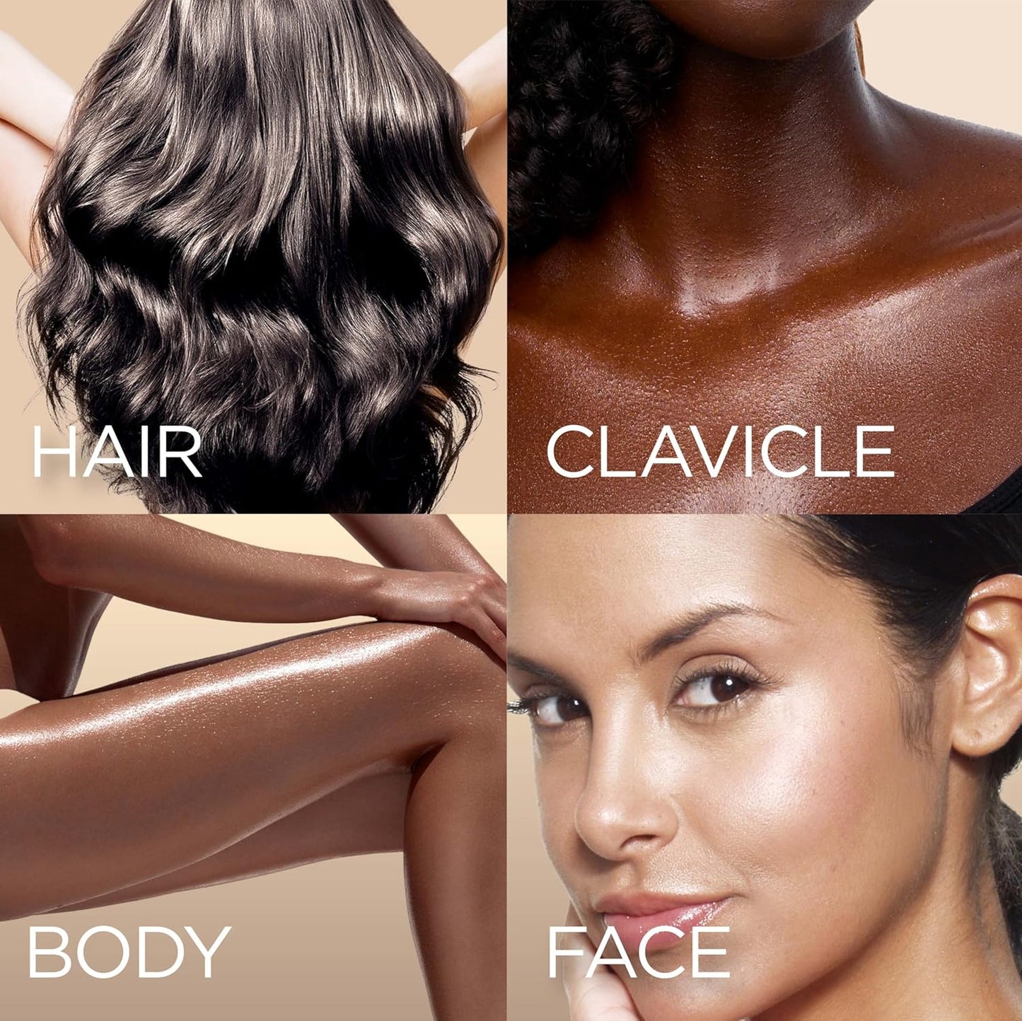 Absolute New York - Silk Glow Shimmer Mist Glow, Radiant, Shimmer Body & Face & Hair, Shea Butter, Coconut Oil, Vitamin E (SBGS02 Rose Gold Mist, 3.4 fl oz)