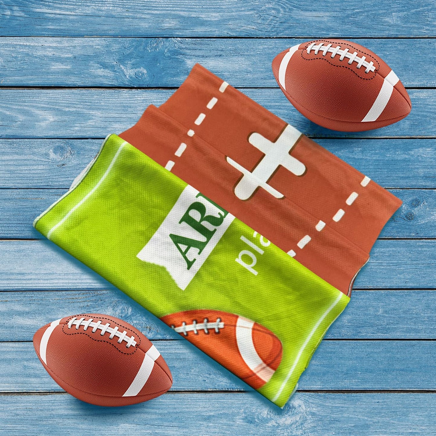 OPSO Softball Cooling Towel Set, 40 x 12 inches, 12 Pack, Microfiber Sports Towels for Baseball, Soccer, Golf LCE Towel Microfiber Sports Towels for Player (Football)