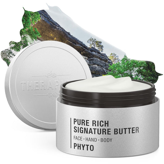 THERAPISPA Nourishing Body Butter – Hydrating Body Cream with Shea Butter, Ceramides, Collagen & Vitamin B5 to Soothe, Restore & Protect Very Dry Skin (Phyto, 7.0 fl oz)