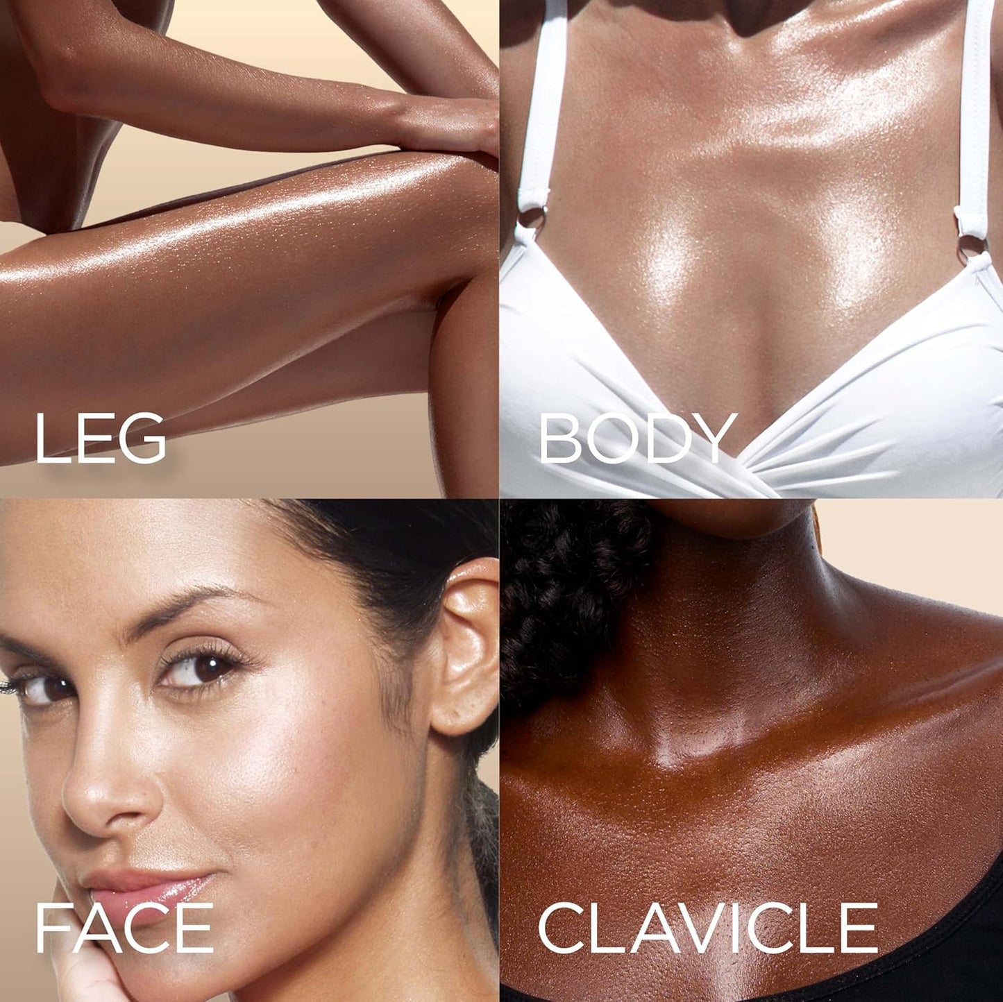 Absolute New York - Silk Glow Shimmer Mist Glow, Radiant, Shimmer Body & Face & Hair, Shea Butter, Coconut Oil, Vitamin E (SBGS04 Rose Gold Oil Gel, 3.4 fl oz)