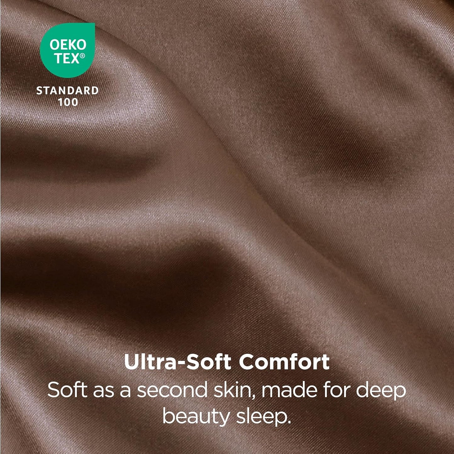 Bedsure King Size Satin Pillowcase Set of 2 - Beaver Fur Silky Pillow Cases for Hair and Skin with Envelope Closure, Similar to Silk Pillow Cases, Gifts for Women Men, 20x36 Inches, 2pcs