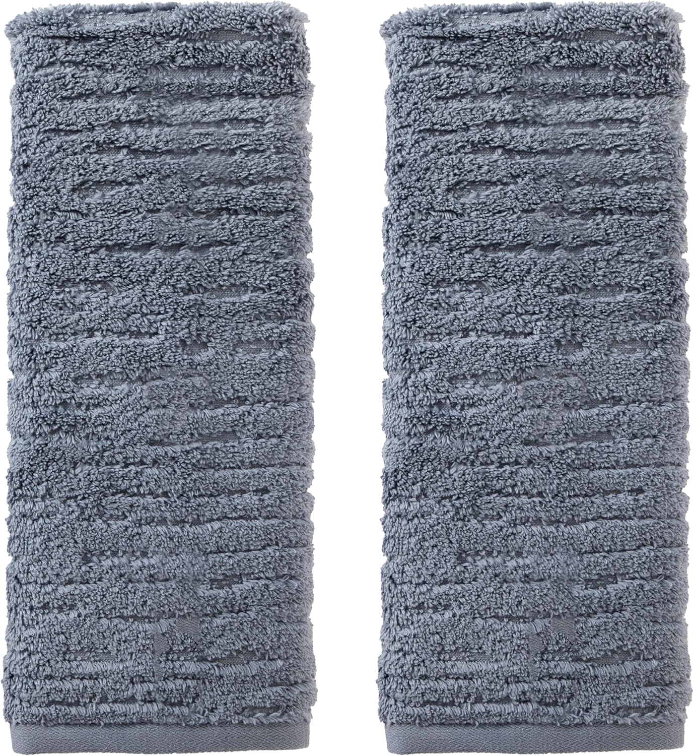 SKL Home CloudSoft Cotton Luxury 6-Piece Towel Set, Smoke Blue