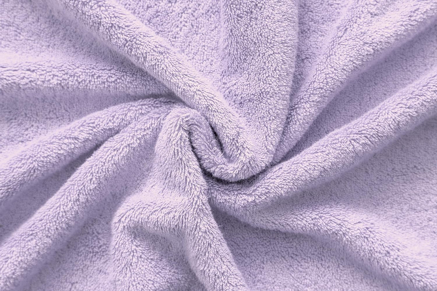 American Veteran Towel, Hand Towels for Bathroom Set of 4, 100% Cotton Turkish Hand Towel Sets, Soft Hand Face Towels, Lilac Hand Towels