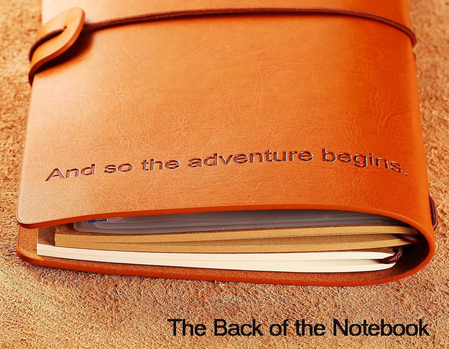 And So Gift the Adventure Begins-Bride Gift-Bridal Shower Gift-Little Notes for the Big Day-Wedding Planning Gift-Refillable Photo Diary Journal Notebook-Wedding Checklist Record-Wedding Gift