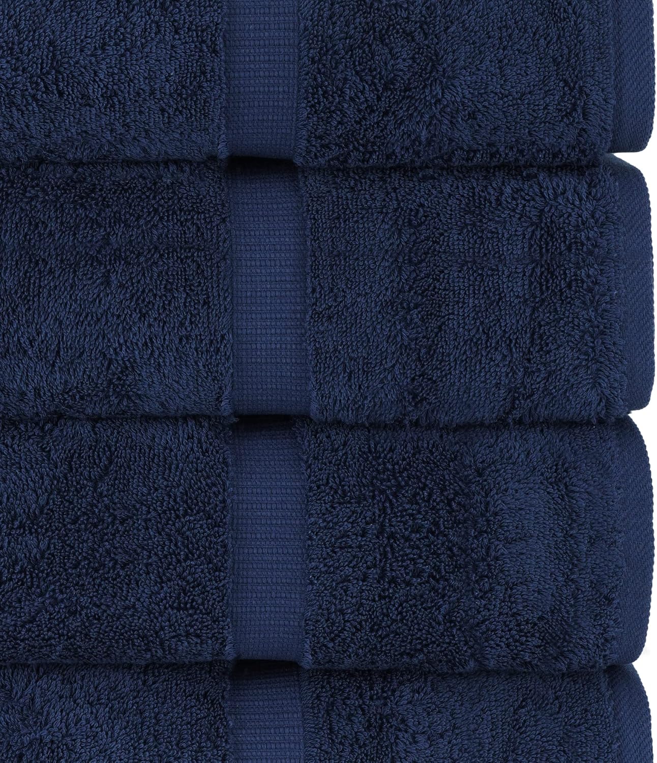 Chakir Turkish Linens Luxury Spa and Hotel Quality Premium Turkish Cotton 6-Piece Towel Set (2 x Bath Towels, 2 x Hand Towels, 2 x Washcloths)