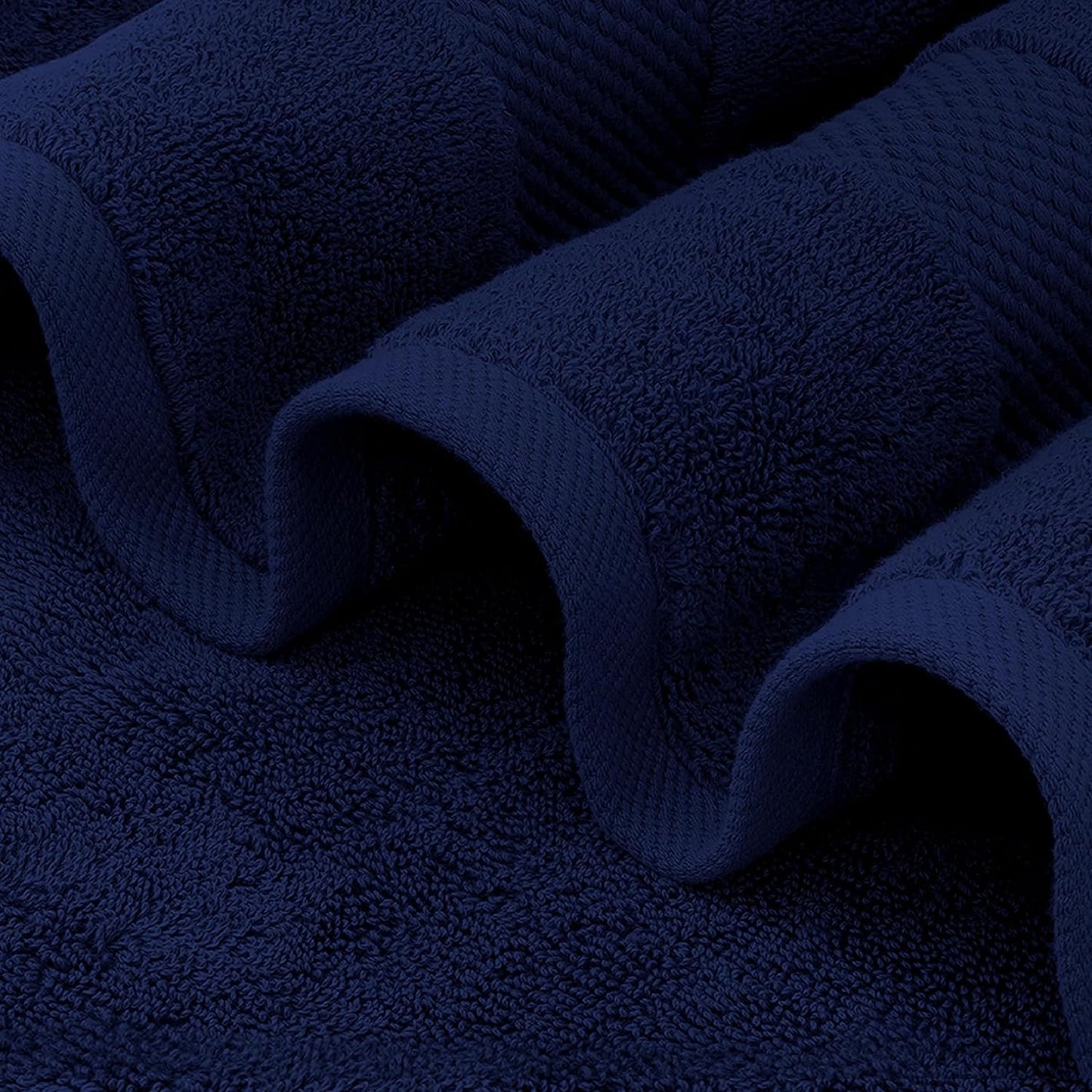 Delara 100% Organic Cotton Towels 650 GSM Plush Feather Touch Quick Dry Bath Sheet, Pack of 3 GOTS Certified, Oeko-Tex Green Certified, Organic Cotton Bath Sheet, 36"X70"