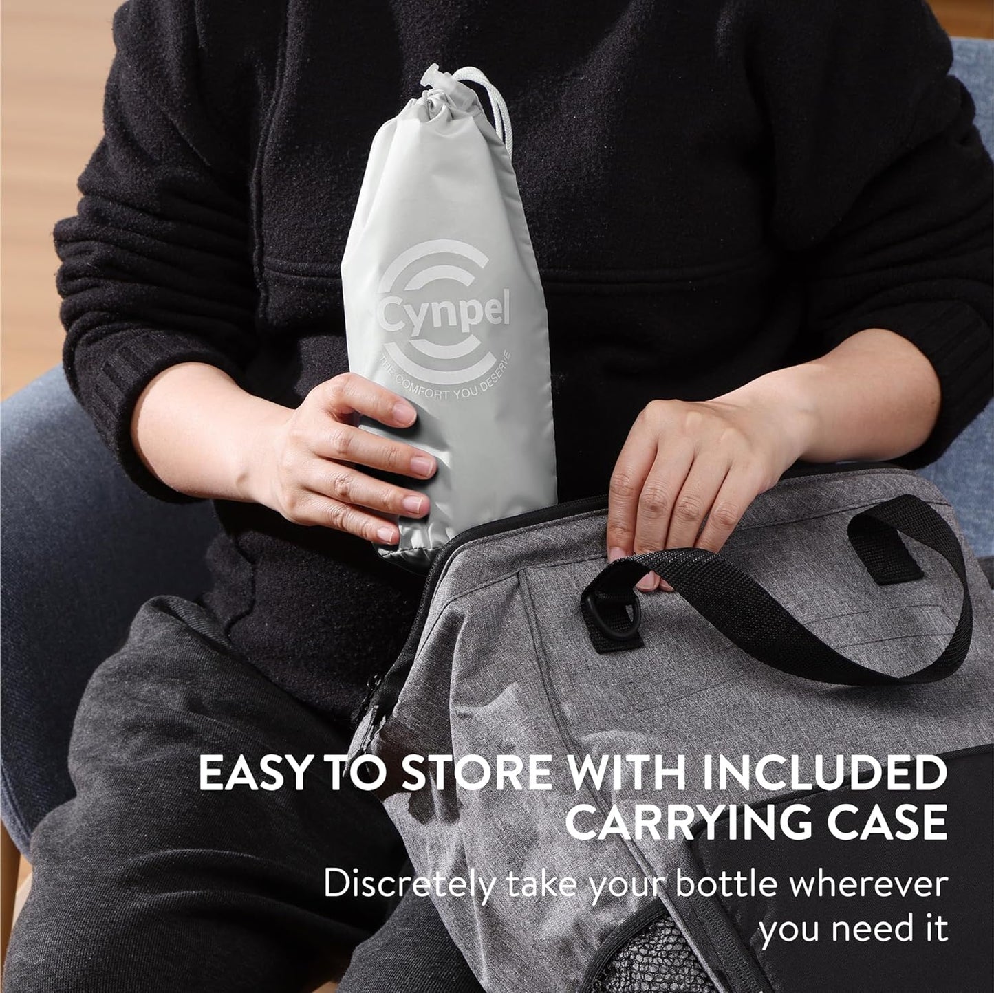 Peri Bottle - Portable Bidet Kit - Travel Perineal Wash Handheld Squeeze Bottles - Postpartum and Labour Essentials for Women - Post Birth Spray Care After Childbirth - Gray