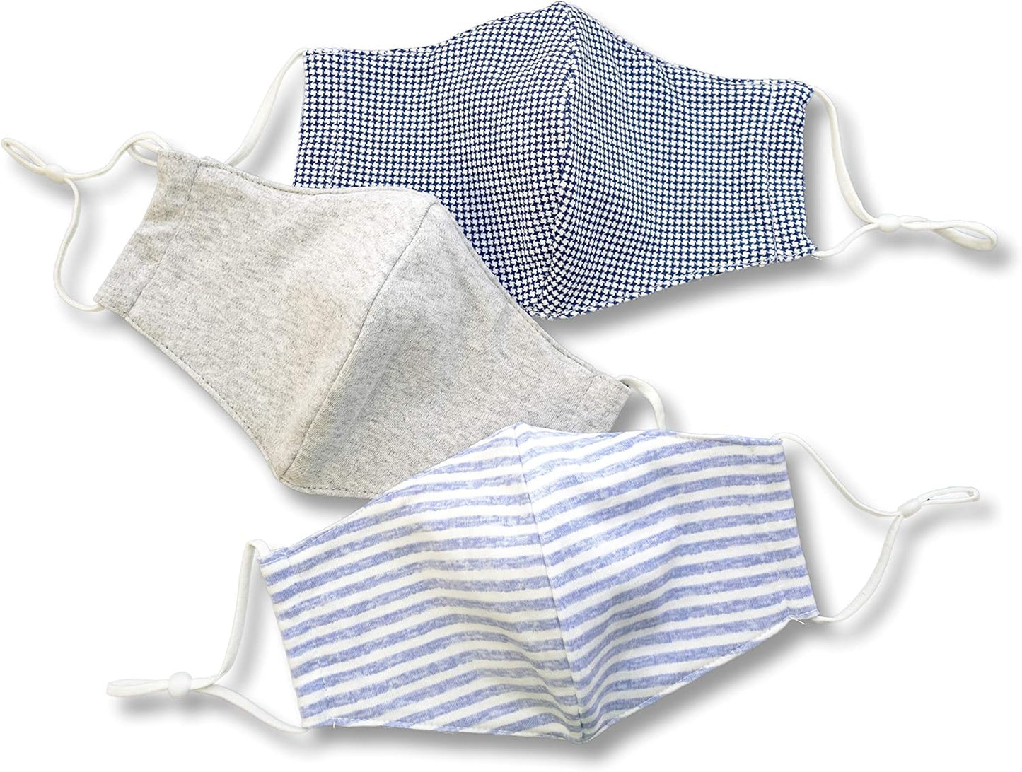 HOPE LOVE SHINE Face Mask Adjustable Filter Pocket Reusable Breathable Washable Cloth Mask Face Masks for Women Men - 4 Pack