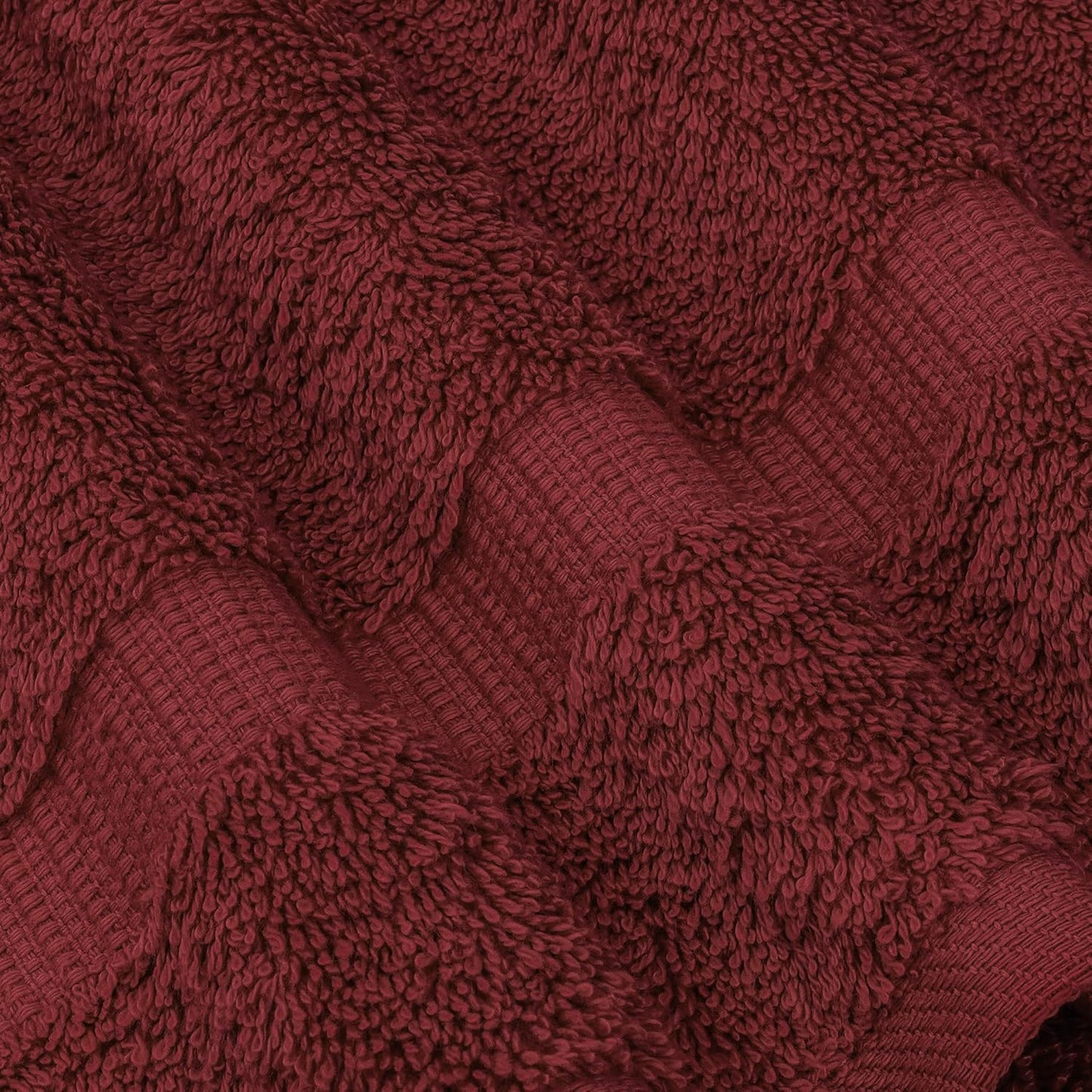 Chakir Turkish Linens | Hotel & Spa Quality 100% Cotton Premium Turkish Towels | Soft & Absorbent (4-Piece Bath Towels, Cranberry)