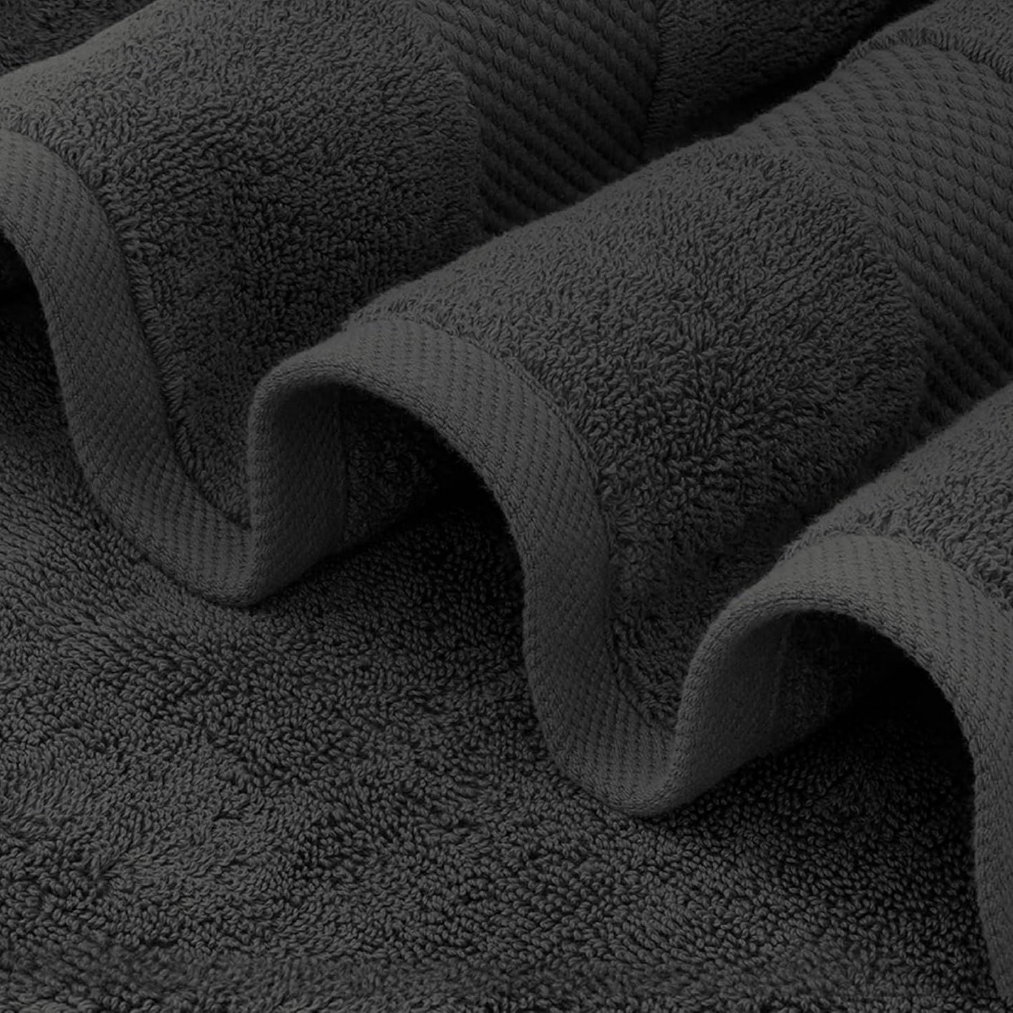 Delara 100% Organic Cotton Towels 650 GSM Plush Feather Touch Quick Dry Bath Sheet, GOTS Certified, Oeko-Tex Green Certified, Organic Cotton Bath Sheet, 36"X70"